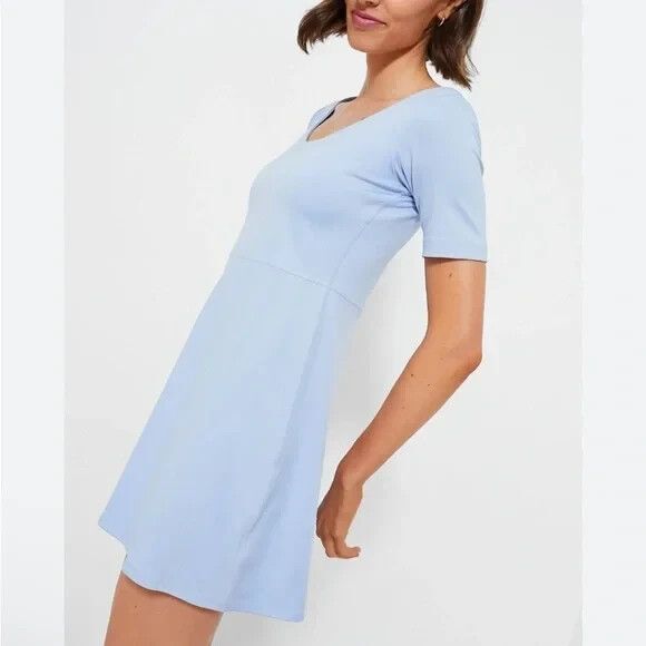 TUCKERNUCK NEW Light Blue Step In Rosemary Sport Dress Tnuck Sport MEDIUM - Picture 5 of 7